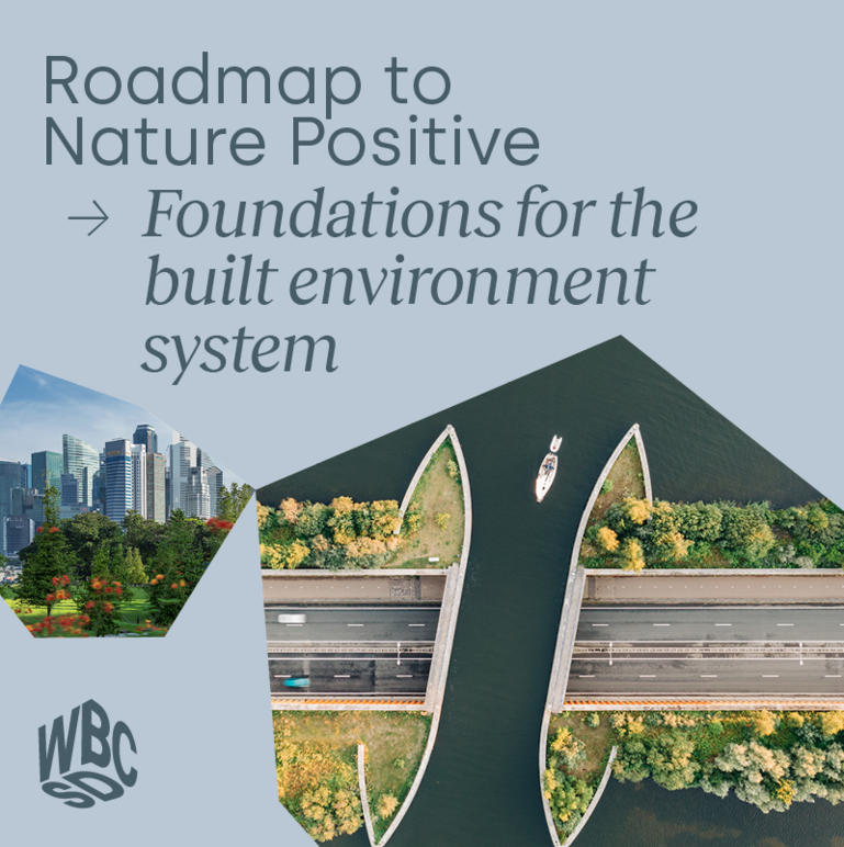 The Roadmap to Nature Positive: Foundations for the built environment system  