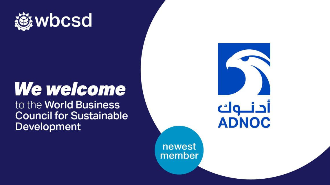     ADNOC Joins the World Business Council for Sustainable Development