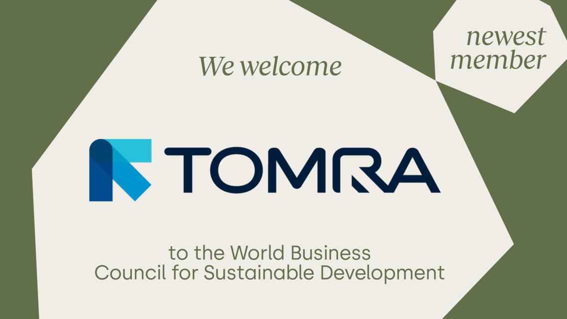     TOMRA Joins the World Business Council for Sustainable Development