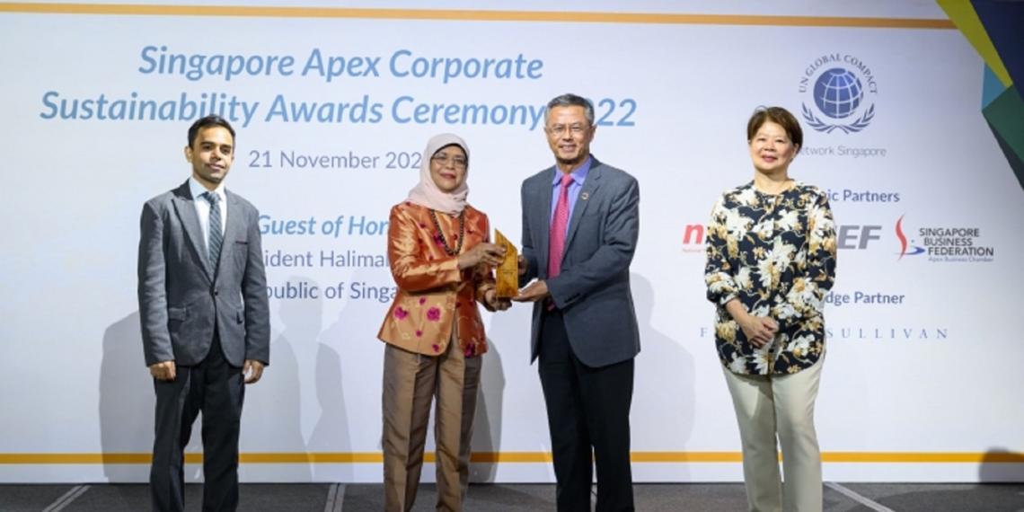     APRIL Group honoured at Singapore Apex corporate sustainability awards
