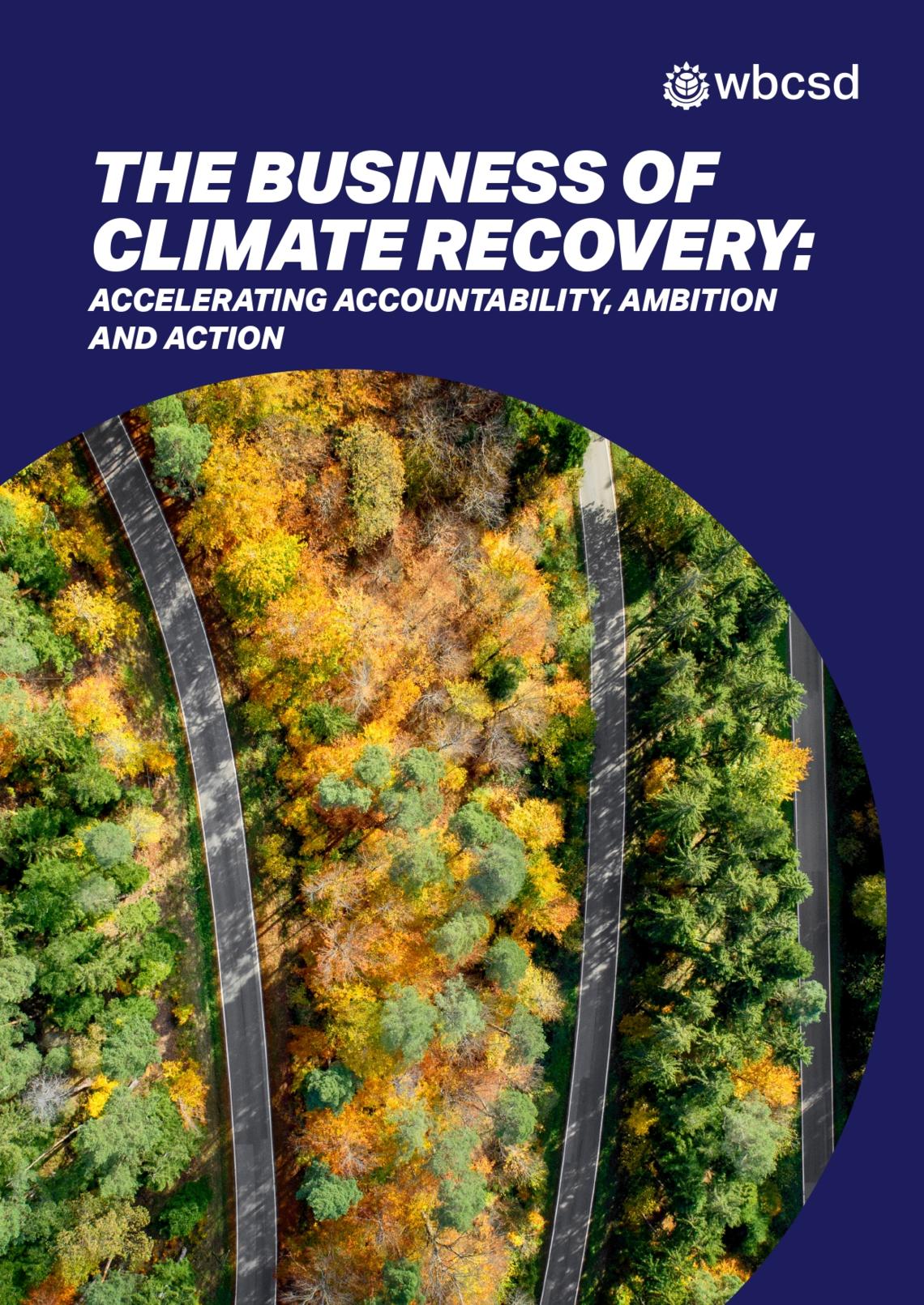 The Business of Climate Recovery: Accelerating Accountability, Ambition and Action