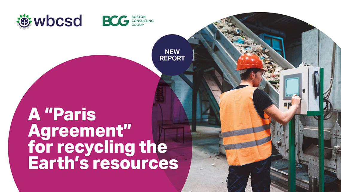 Recycling the Earth’s resources-WBCSD