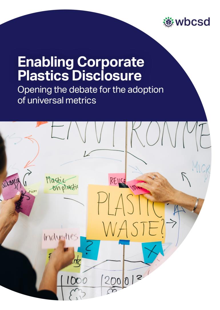 Enabling corporate plastics disclosure
