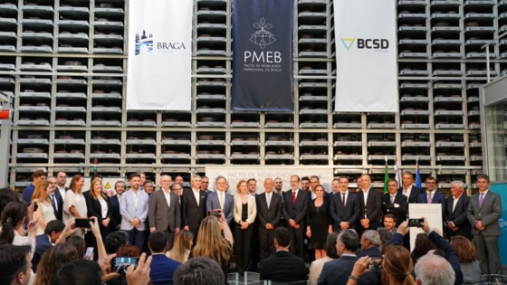 A Câmara Municipal de Braga, Portugal, lançou um novo Pacto de Mobilidade Empresarial
