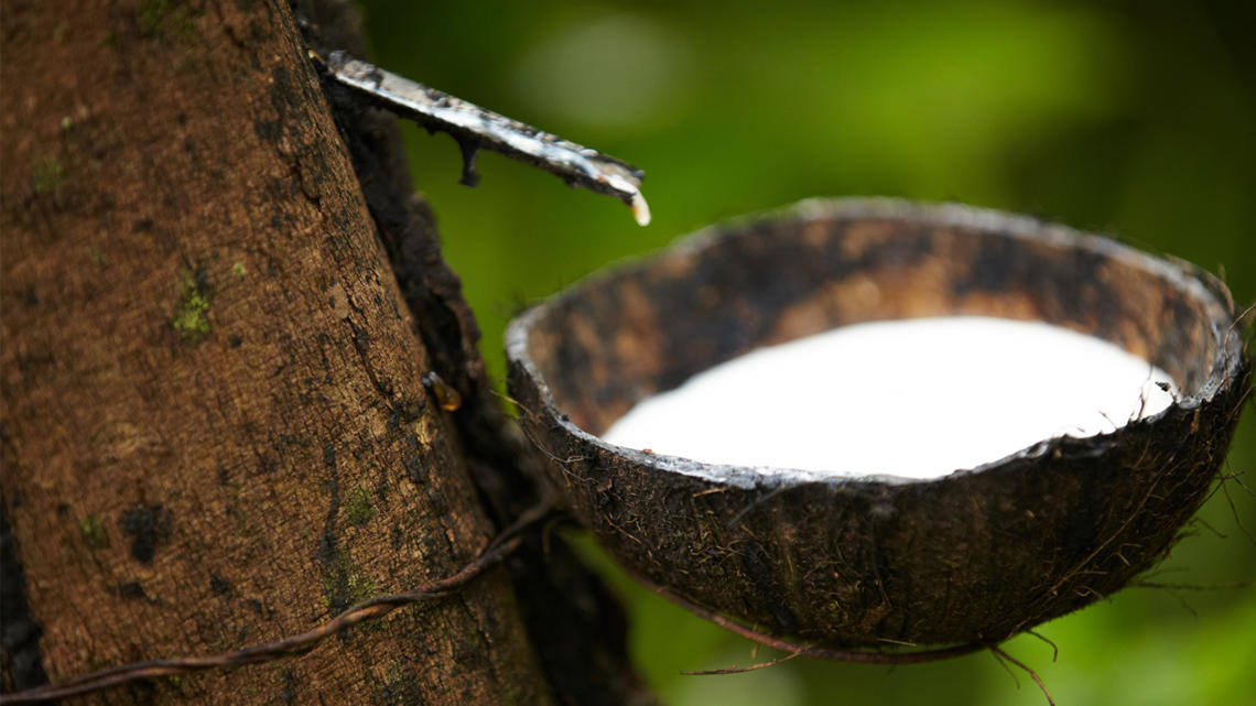 natural rubber industry