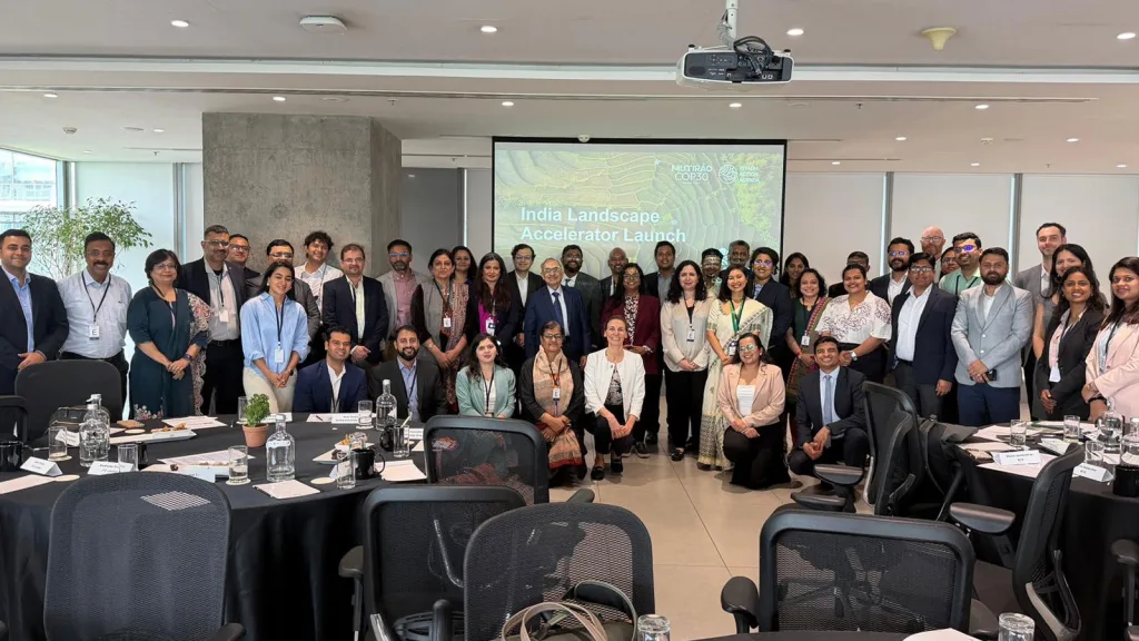 Launch of India Landscape Accelerator for climate-resilient agriculture