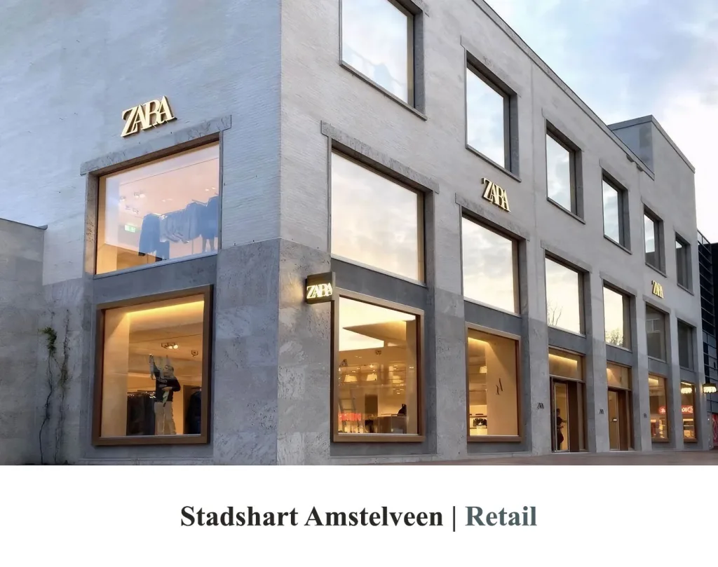 Stadshart Amstelveen modern retail district and shopping area