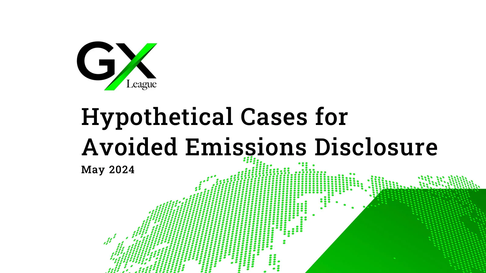 Hypothetical Cases for Avoided Emissions Disclosure