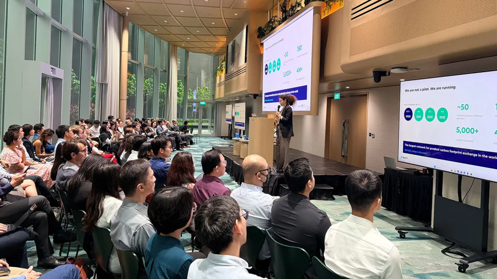 WBCSD-leaders-at-Ecosperity-Week-2026-in-Singapore-discussing-sustainability-transition | WBCSD WBCSD Ecosperity Week 2026 Singapore panel on Asia sustainability and capital mobilization