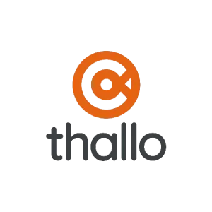Thallo logo.