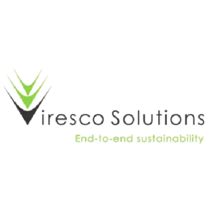Viresco Solutions logo.